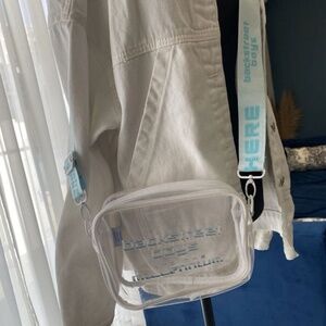 Backstreet Boys White Crossbody Bag Sphere Vegas Concert From Official Store